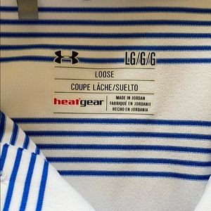 Men’s L UnderArmour Heatgear performance polo